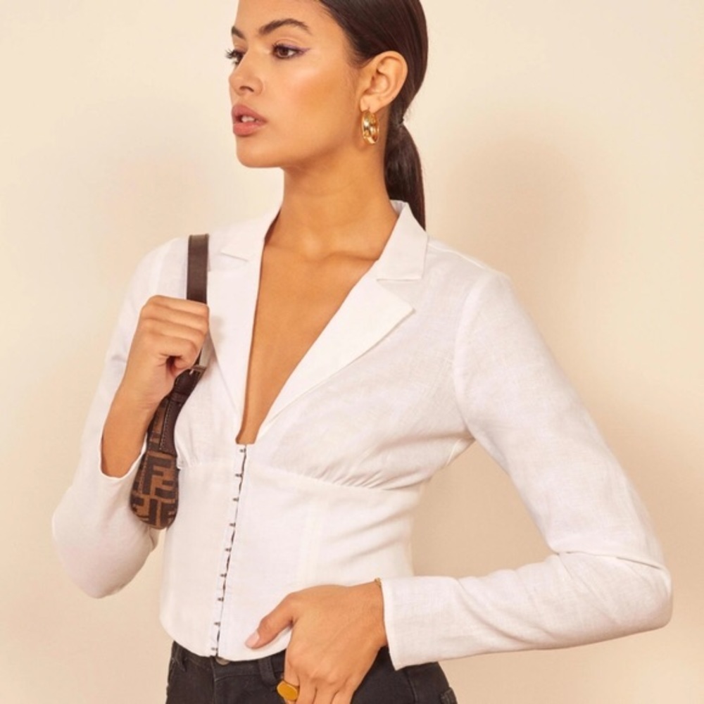 Reformation Vance top size 10